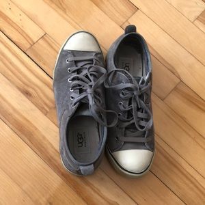 Ugg sheepskin sneakers size 7